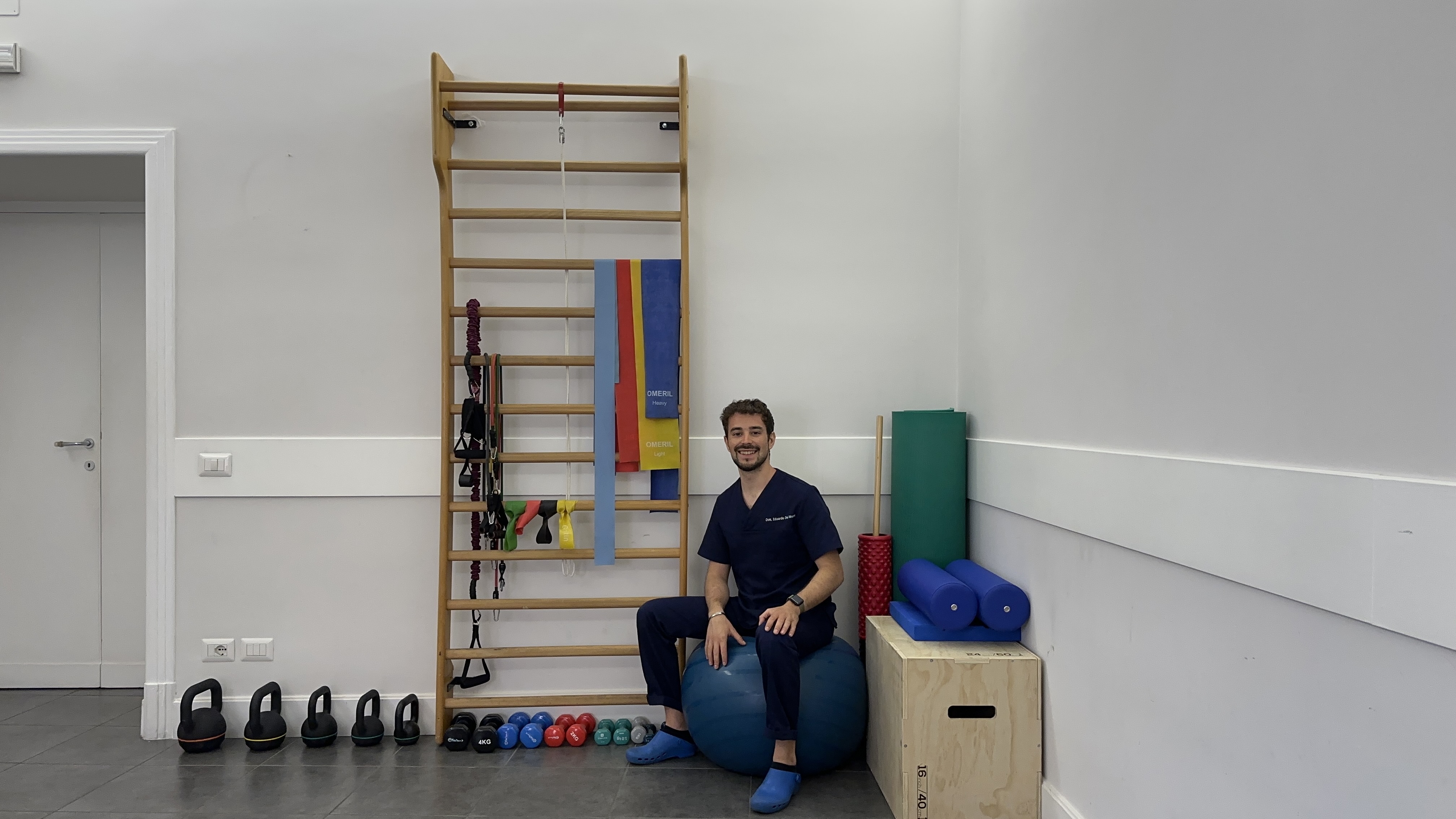 Lo studio Blu Physio a Testaccio